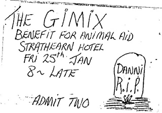 Gimix Animal Aid Poster